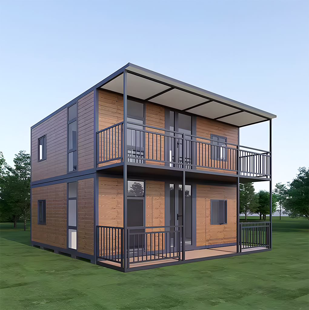 Expandable Two-Story Modular Home – Steel-Framed, Insulated, Turnkey Living