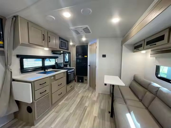 TrailNest Series: Modern Family Camping Travel Trailer for 6