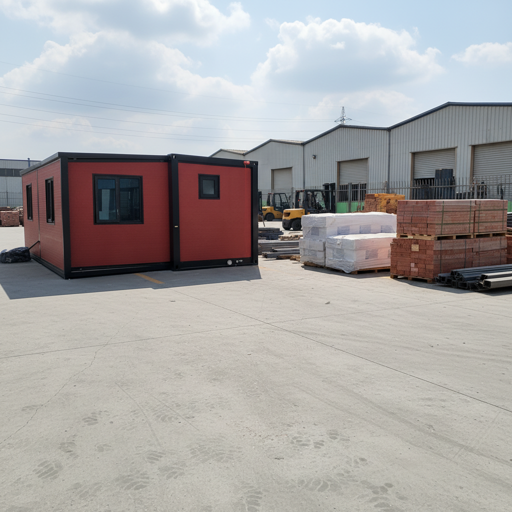 Modern Panel-Finish Expandable Home Prefab Tiny Home, Living Unit