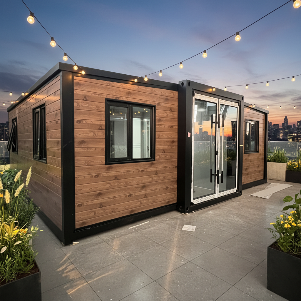 Multi-Use Expandable Prefab Container Home – Modular Mobile Living House