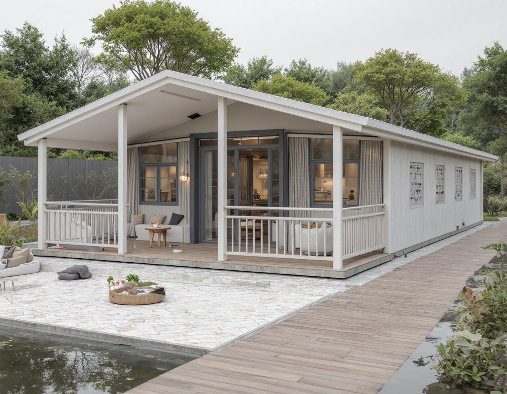 Harbor Series: Modern 2 Bedroom Expandable Prefab Home