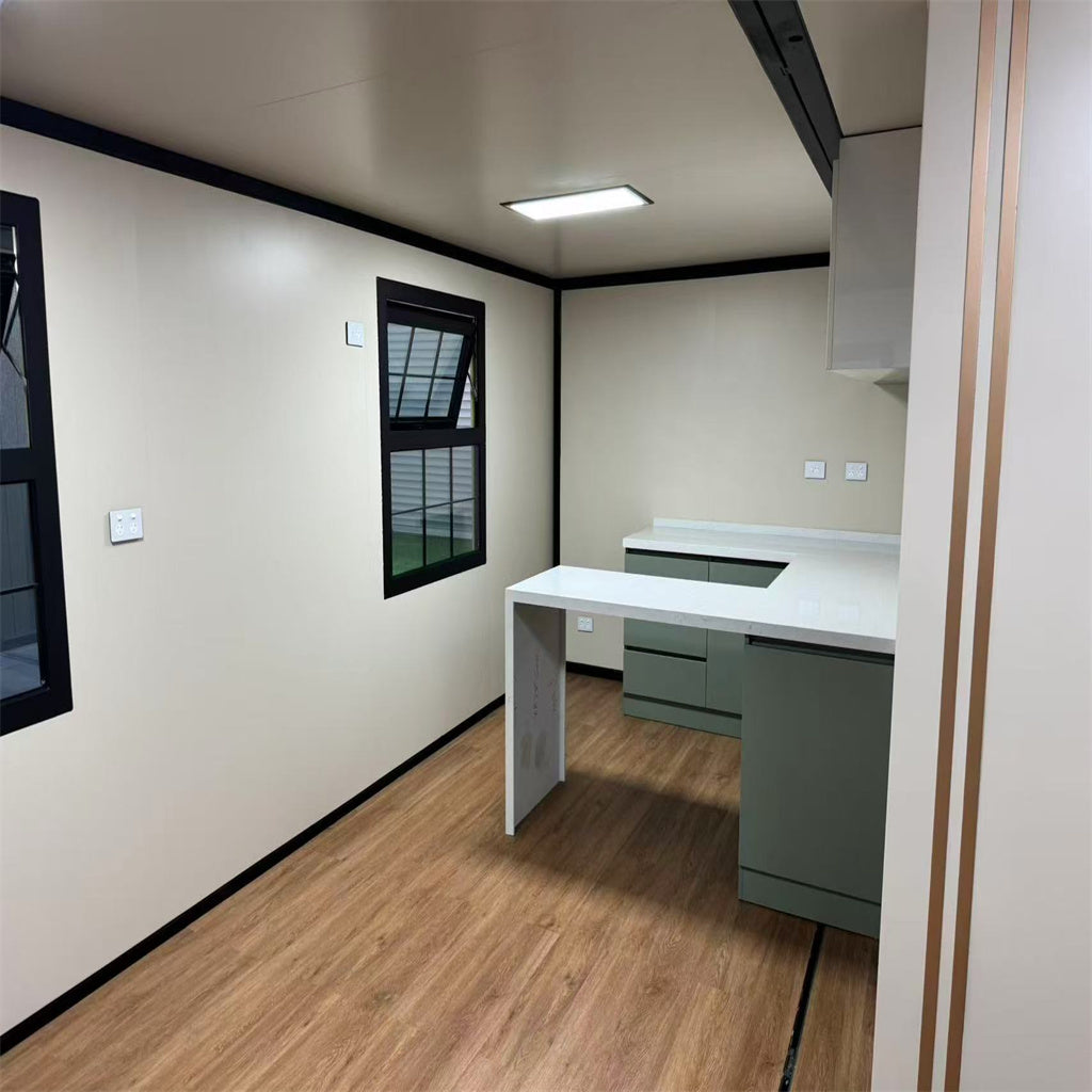 Timberline Series: Modern Glass-Front Expandable Prefab Home