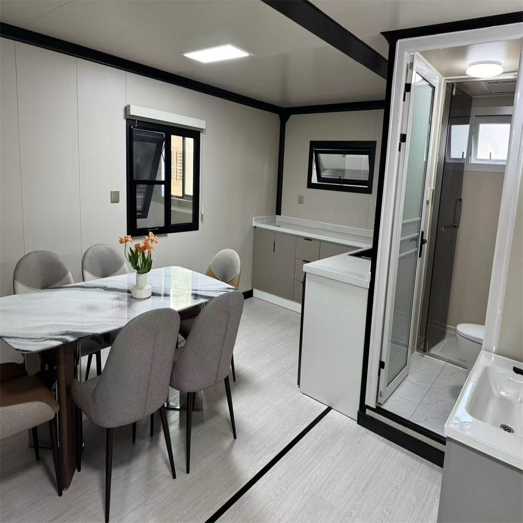 Timberline Series: Modern Glass-Front Expandable Prefab Home