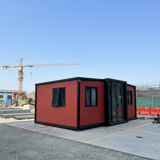 Modern Panel-Finish Expandable Home Prefab Tiny Home, Living Unit