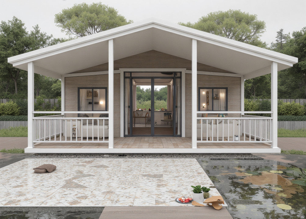 Harbor Series: Modern 2 Bedroom Expandable Prefab Home