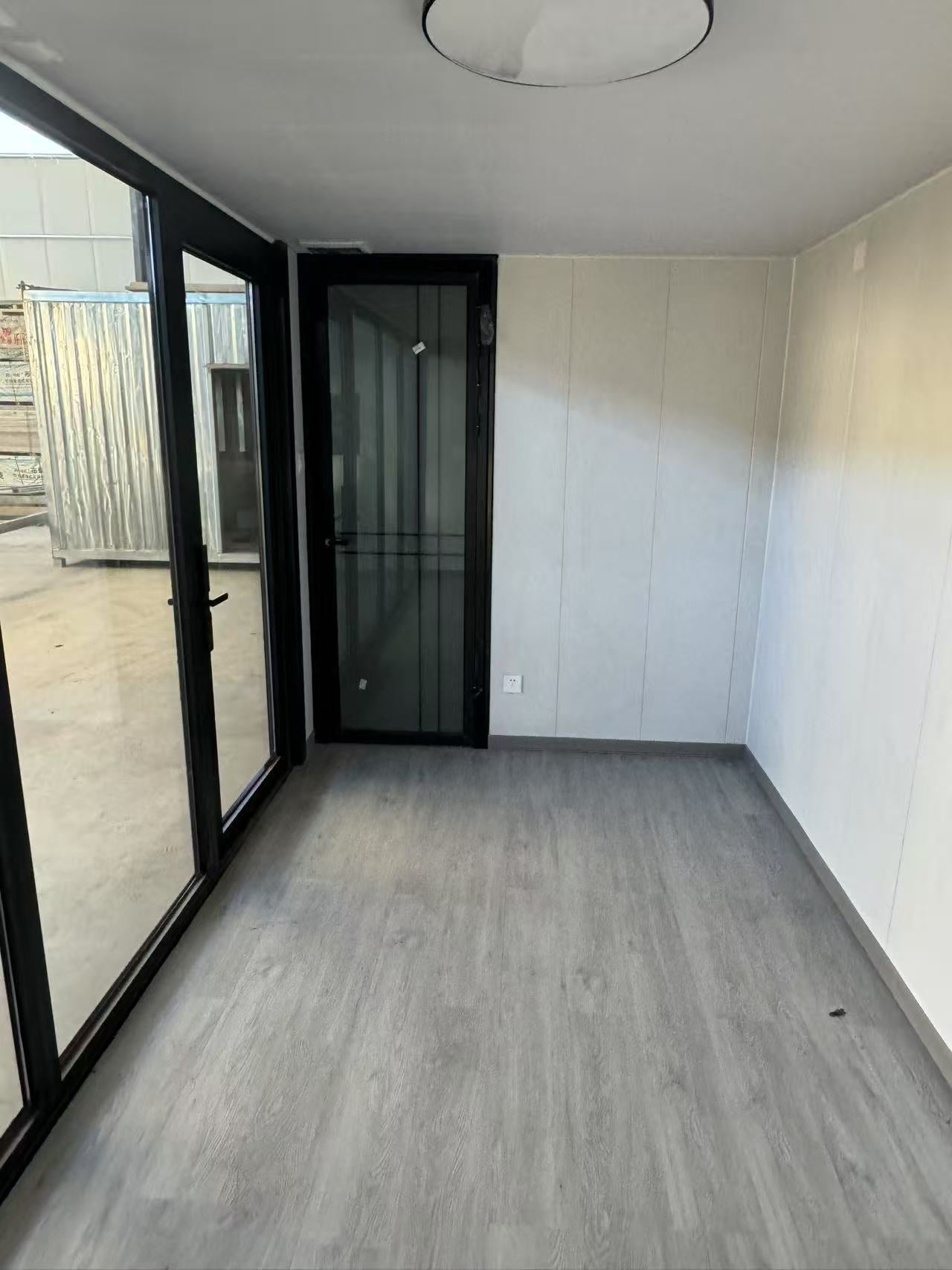 Panoramic Glass Unit: Modern Prefab Tiny Home Pod