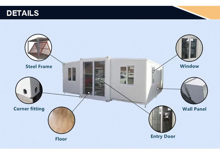 Contemporary Expandable Prefab Container Home – Insulated Modular Tiny House