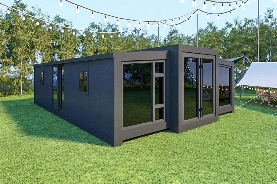40FT 2BR/1BA Modular House Prefab Villa Office Unit